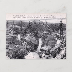 Viaduc de Garabit Vintage Postcard