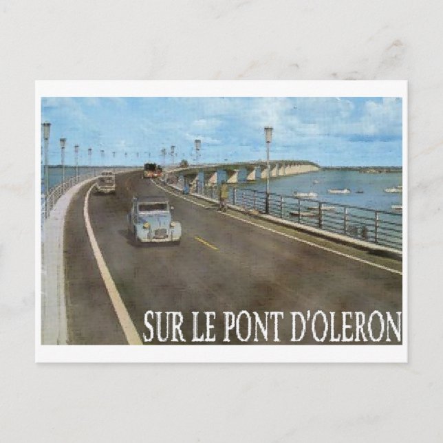 viaduc d'oléron postcard (Front)