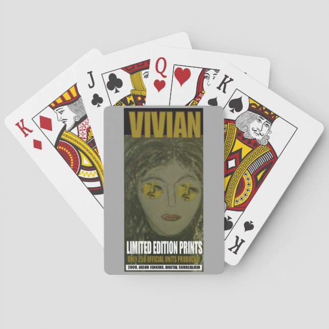 VIAN LIM PRINT PLAYING CARDS (Back)