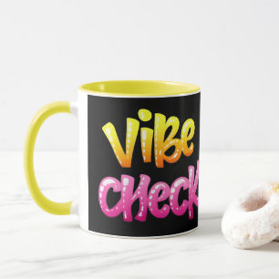 Vibe Check Cool Meme  Mug