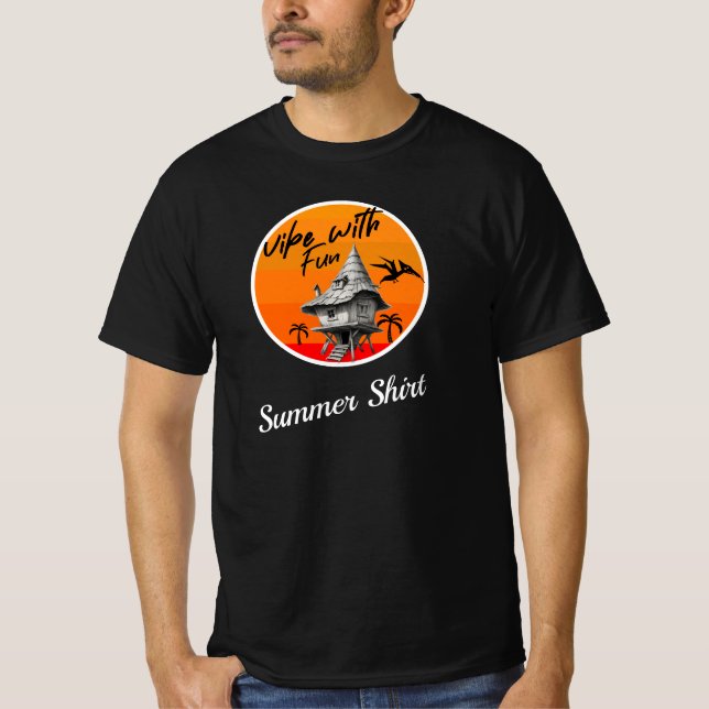 Vibe With Fun Summer Shirt (Front)
