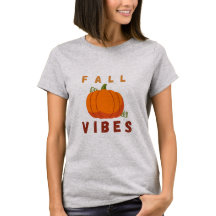 Vibes Automne - Joli T-shirt Automne Citrouille
