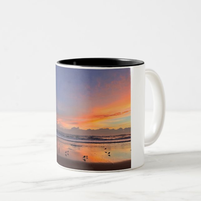 Vibes côtières Mug (Devant droit)