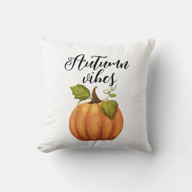 Vibes d'automne Jeter des oreillers (Recto)