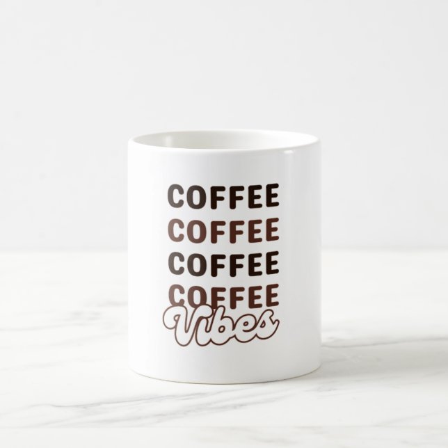 Vibes de café classique Mug (Centre)