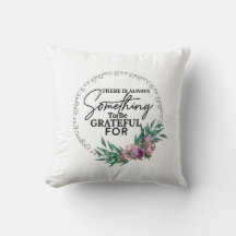 Vibes de Gratitude Lancer Oreiller