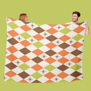 Vibes de milieu de siècle – Couverture en polaire