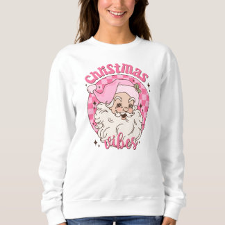 Vibes de Noël Sweatshirt du Père Noël