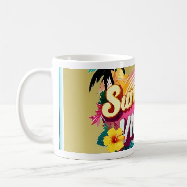 Vibes d'été de Mug (Gauche)