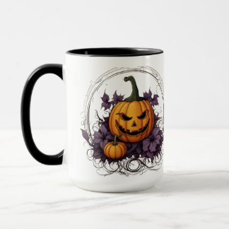 "Vibes Éffrayantes Halloween Mug - Sip in Funny St