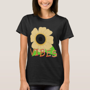 Vibes in Sun Flower T-Shirt