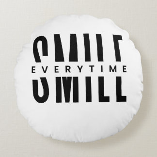 Vibes positives Coussin de sourire