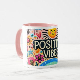 Vibes positives, Mug coloré