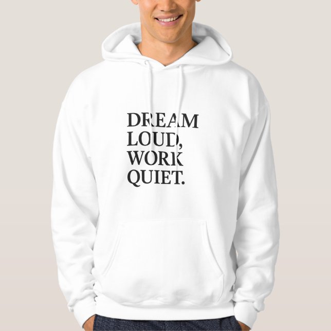 Vibes Speak Louder Than Words Hoodie (Front)