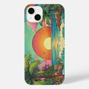 Vibes tropicales : coque iphone inspiré par le mar
