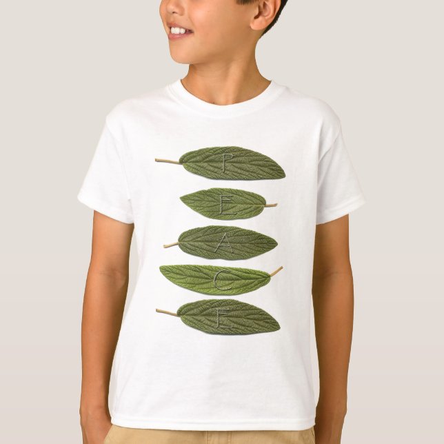 VIBIRNUM leaves PEACE T-Shirt (Front)