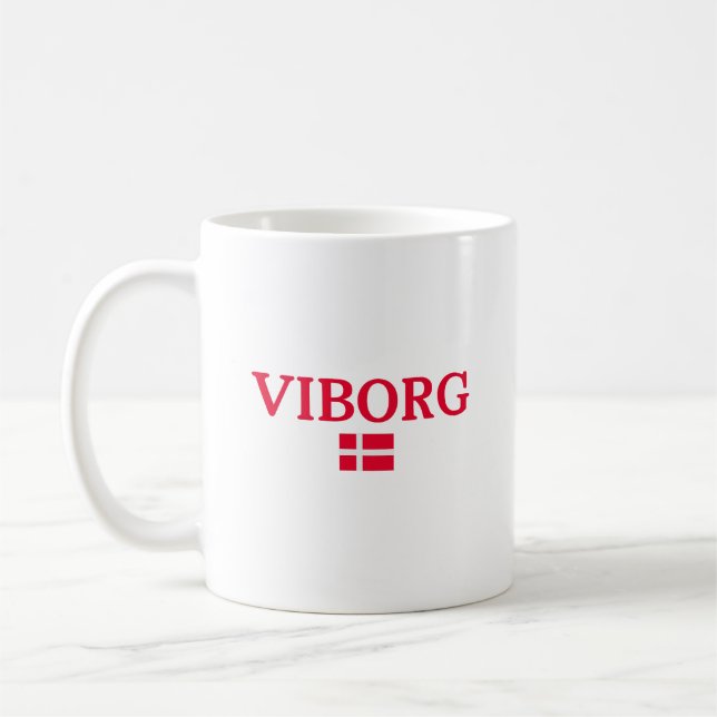 VIBORG Denmark Coffee Mug (Left)
