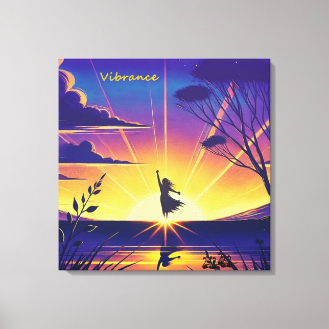 Vibrance Canvas Print (Front)
