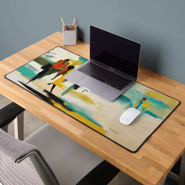 Vibrance de midi – Figures abstraites (Bureau 2)