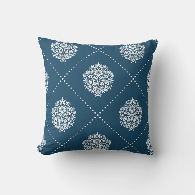 Vibrance in Bloom through pilow design  Throw Pillow (Front)