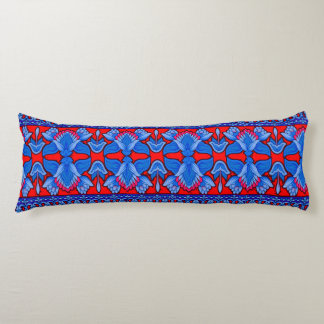 Vibrant 3D Colourful Digital Design Body Pillow