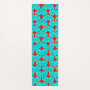 Vibrant 3D Colourful Digital Design Yoga Mat