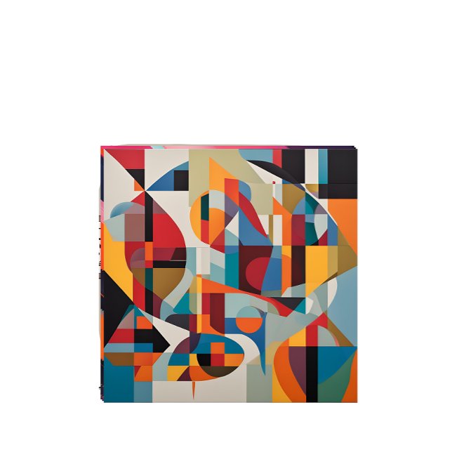 Vibrant Abstract Art – Expressive & Colourful Desi T-Shirt (Creator Uploaded)