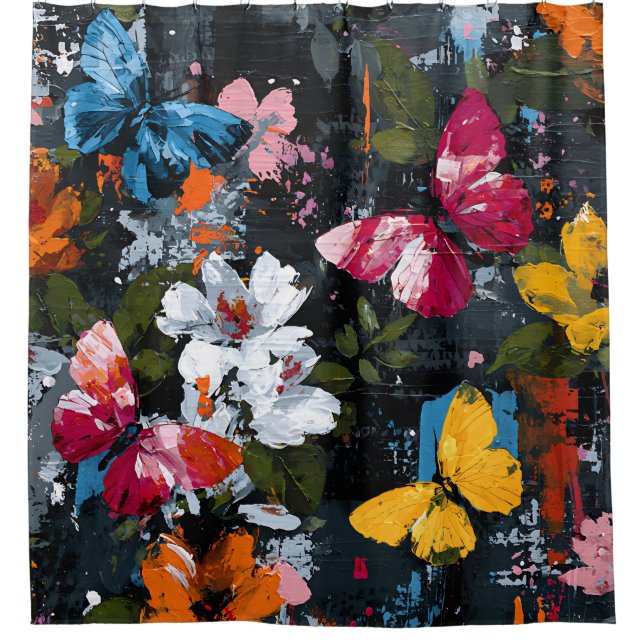 Vibrant Abstract Butterfly Flight (2) (Front)