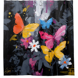 Vibrant Abstract Butterfly Flight (5)