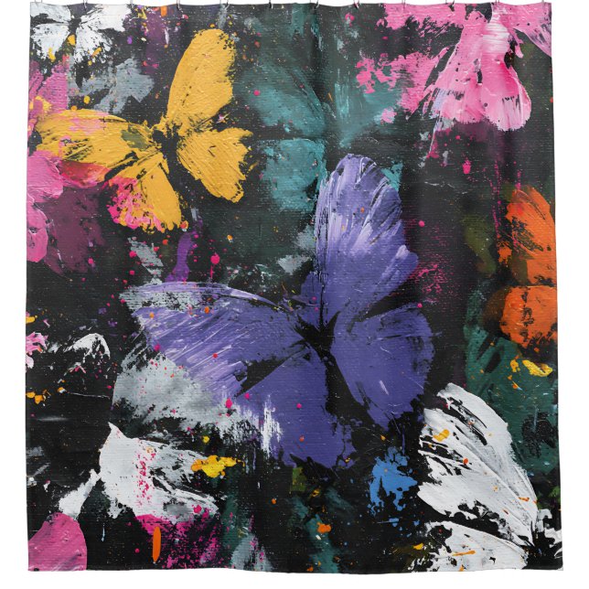 Vibrant Abstract Butterfly Flight (7) (Front)