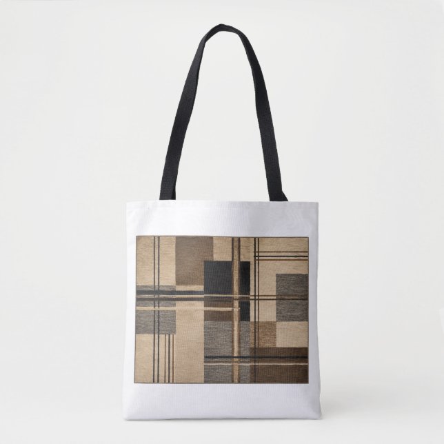 Vibrant Abstract Colour Splash Tote Bag (Front)