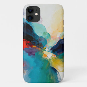 Vibrant Abstract Expression iPhone 11 Case