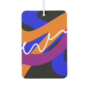 Vibrant Abstract Flow Air Freshener