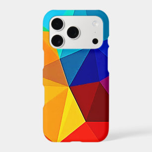 Vibrant Abstract Geometric Flow Design