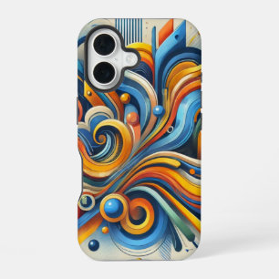 Vibrant Abstract iPhone Case