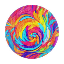 Vibrant Abstract Swirl Artwork