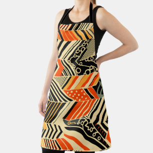 Vibrant African Pattern Apron