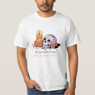 Vibrant and Colourful Dia de los Muertos Designs T-Shirt