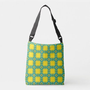 Vibrant Arabesque  Crossbody Bag