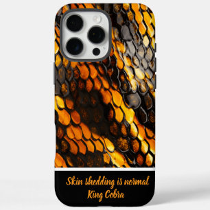 Vibrant, artful snakeskin patterns iPhone 16 pro max case