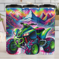 Vibrant ATV: Psychedelic Mountain Ride
