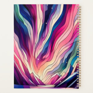 Vibrant Aurora Borealis Planner