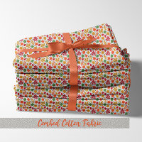 Vibrant Autumn Leaves Multi-Coloured Pattern