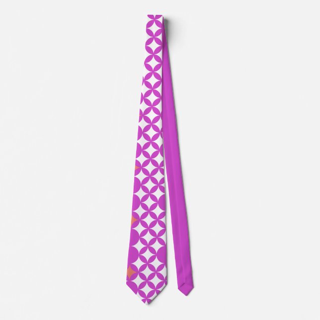 Vibrant Beautiful Pattern Neck Ties (Front)