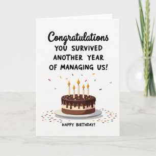 Vibrant Birthday Art Card