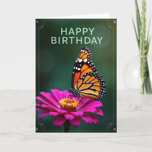 Vibrant Birthday Insect Card