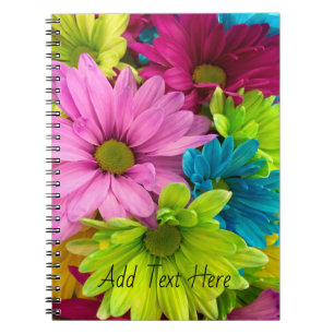Vibrant Bloom – Colourful Floral Art Notebook