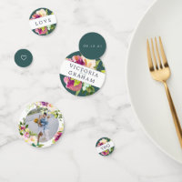 Vibrant Bloom Personalized Wedding