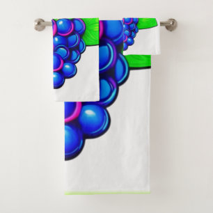 Vibrant Blueberry Pop Art