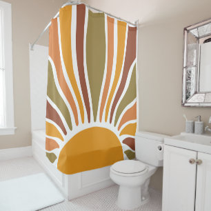 Vibrant Boho Terracotta Gold Sun